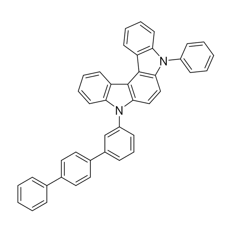 5,8-dihidro-5-fenil-8-[1,1':4',1''-terfenil]-3-ilindolo[2,3-c]karbazol