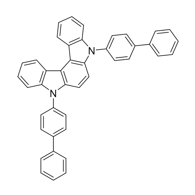 Indolo[2,3-c]karbazol, 5,8-bis([1,1'-bifenil]-4-il)-5,8-dihidro-