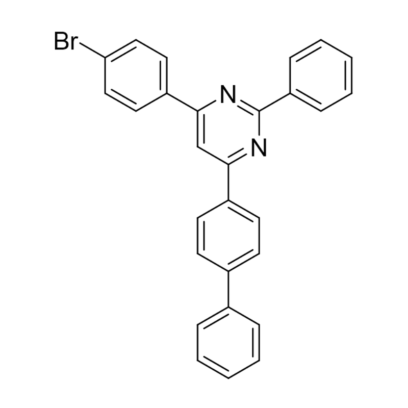4-(bifenil-4-il)-6-(4-bromfenil)-2-fenilpirimidin