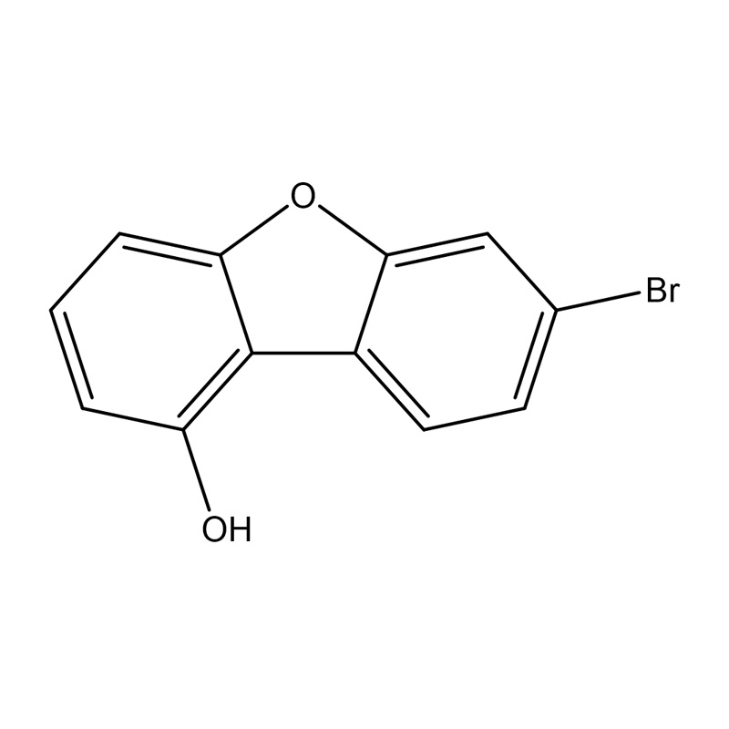 1-dibenzofuranol, 7-brom-