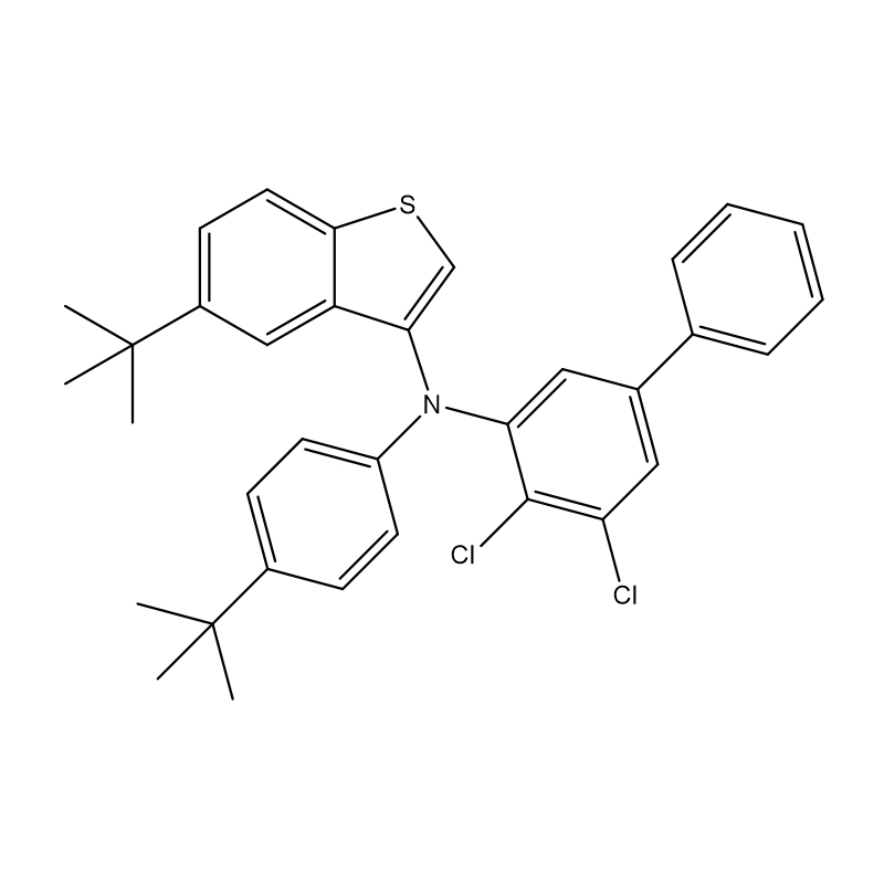 Benzo[b]tiofen-3-amin, N-(4,5-dikloro[1,1'-bifenil]-3-il)-5-(1,1-dimetiletil)-N-[4-(1, 1-dimetiletil)fenil]-